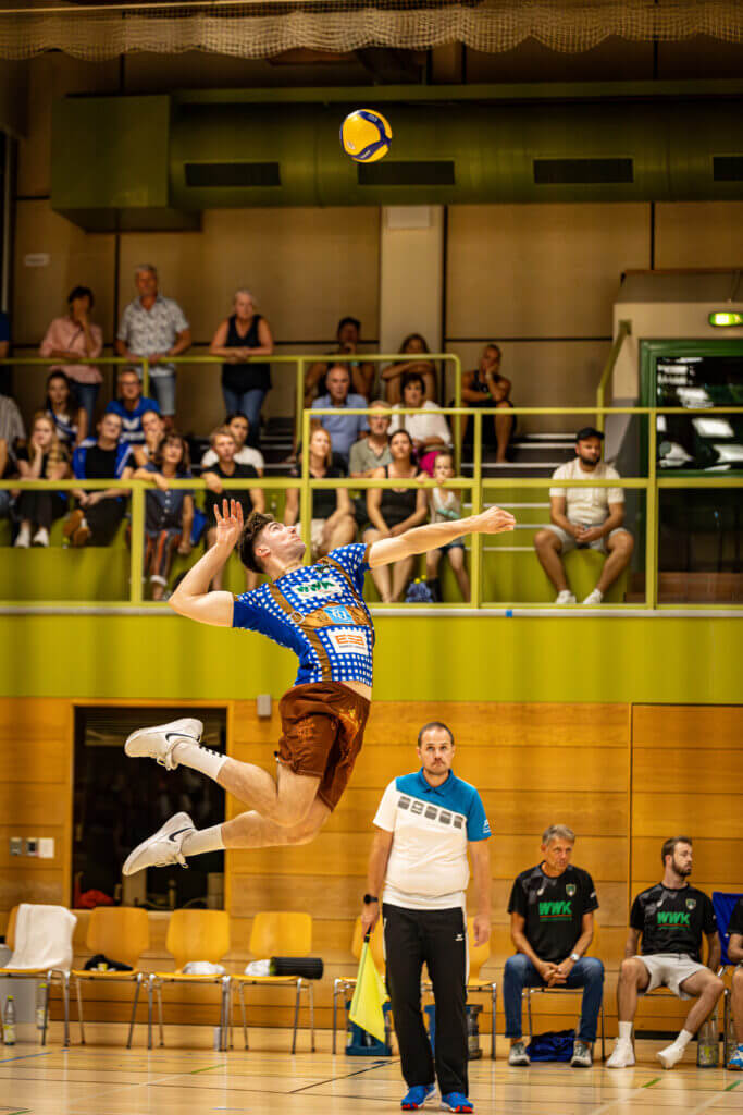 2024-09-07 60 Jahre Noerdlingen Herrsching gegen Karlovasko-00032-11 WWK Volleys Herrsching vs Karlovasko